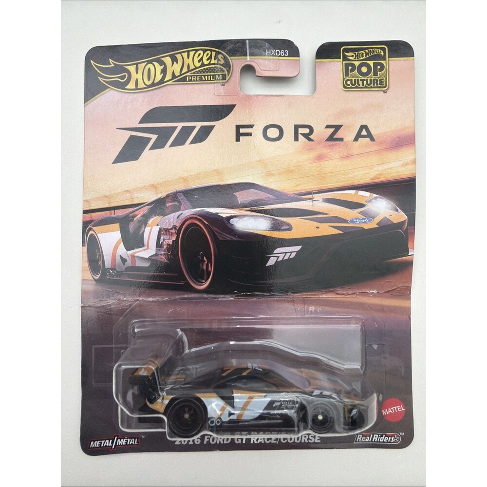 Hot Wheels Ford GT Race Course 2016 Forza HXD63-956L 1/64